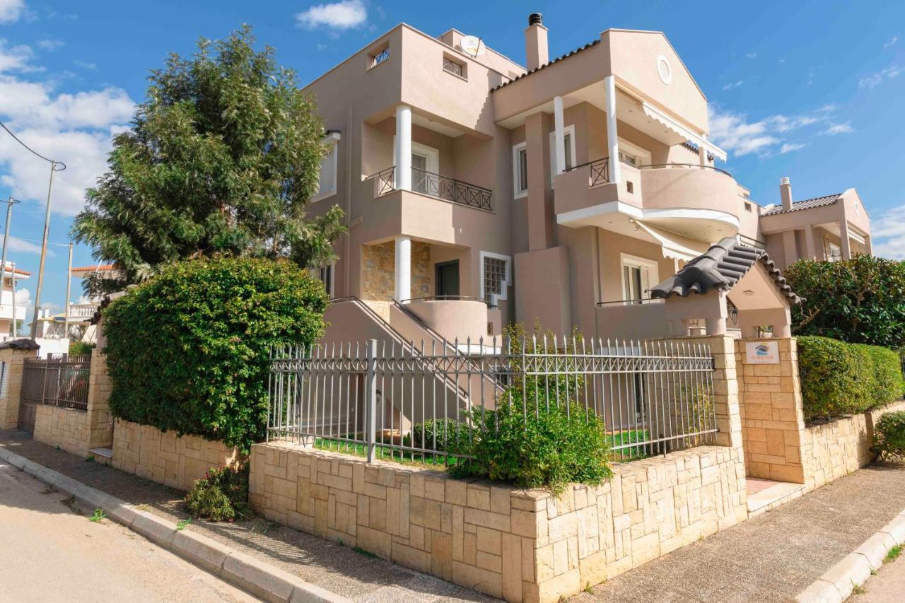 Helios: Charming Beach Home Next To Crystal Waters Néa Mákri Zewnętrze zdjęcie
